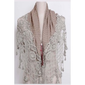Fashion Lace Scarf 06 (6 Colours) - 10 per pack - $1.00 ea